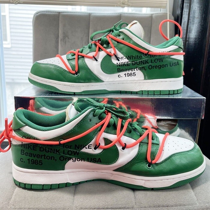 Nike Dunk Low x OFF-WHITE Pine Green 2019