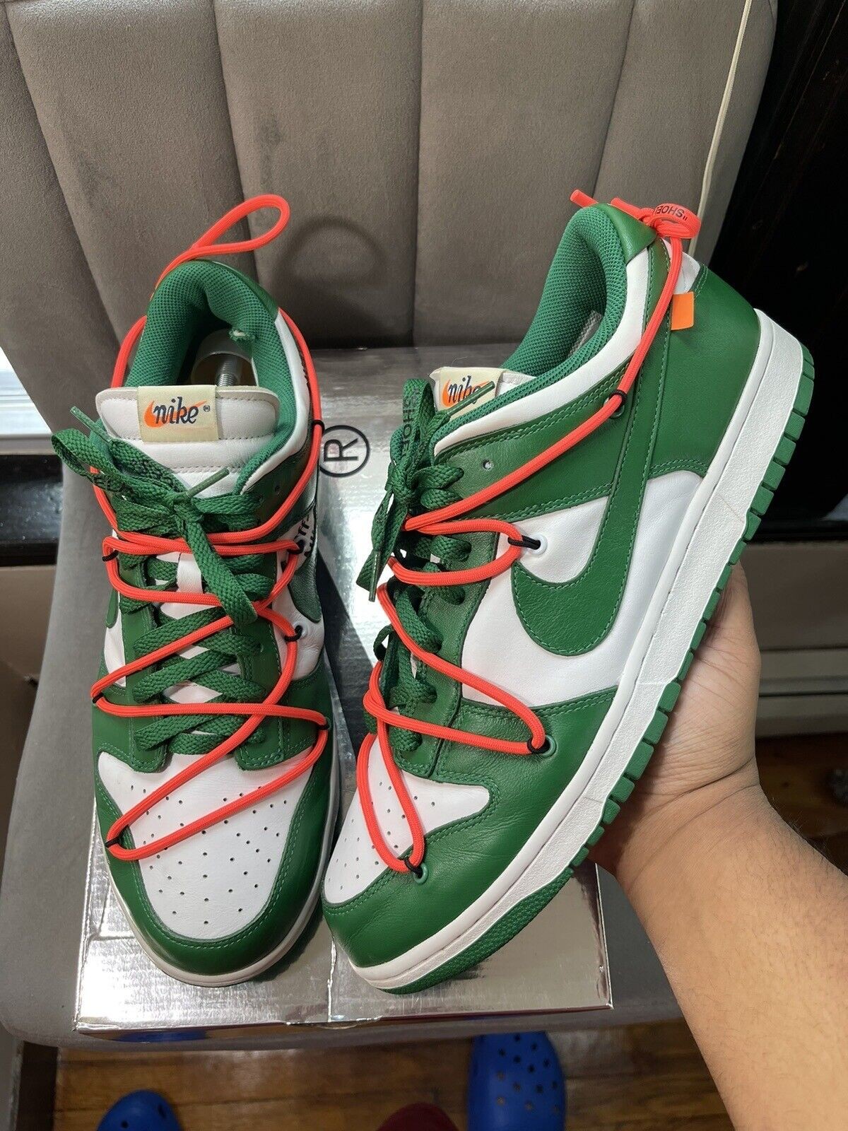 Nike Dunk Low x OFF-WHITE Pine Green 2019